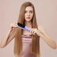 Cordless Hair Straightener Brush with LED Display