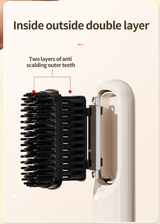 New Year Hot Sale 49% Off🎁USB cordless negative ion hair straightener