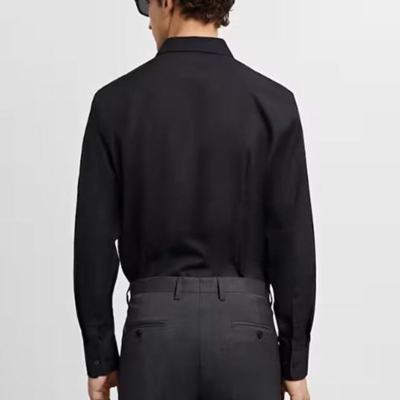 Men's High Stretch Ironing-Free Business Shirt