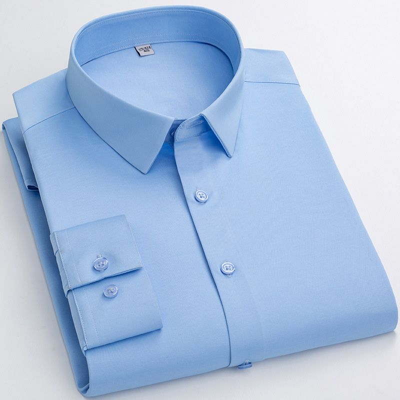 Men's High Stretch Ironing-Free Business Shirt