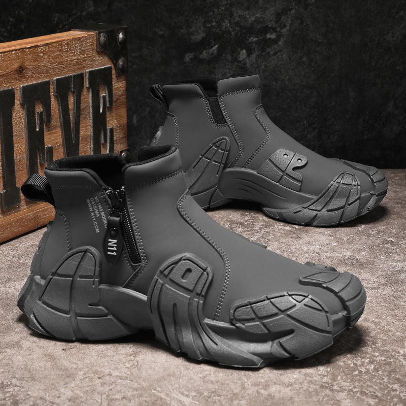 Men's High-Top Slip Resistant Practical Fashion Shoes