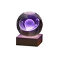 🌌 50% OFF NOW! ✨ 3D Galaxy Crystal Night Light – 16 Colors, Remote Control & USB Powered 🌙