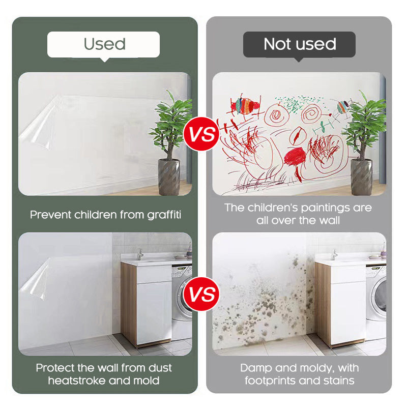 🔥While Supplies Last 49% OFF!🎉 Transparent Electrostatic Wall Protection Film