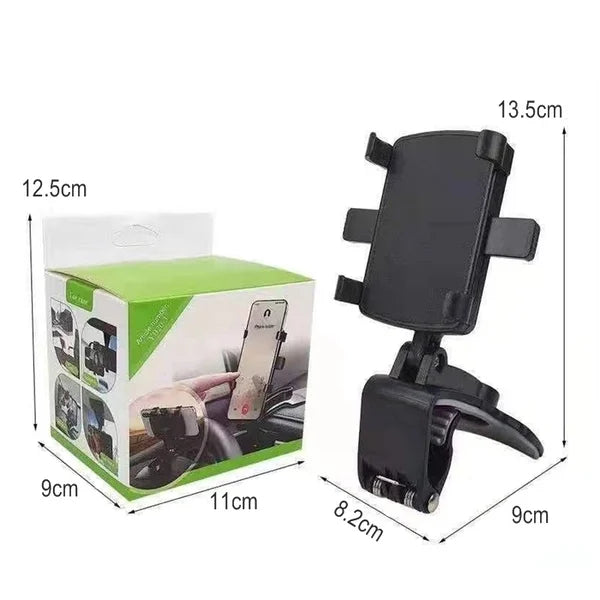 🔥LAST DAY -BUY 2 GET 1 FREE🔥Multifunctional Dashboard Clip-on Car Phone Holder