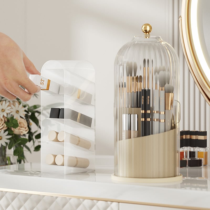 🛁Sliding Lid Toothbrush Organizer✨