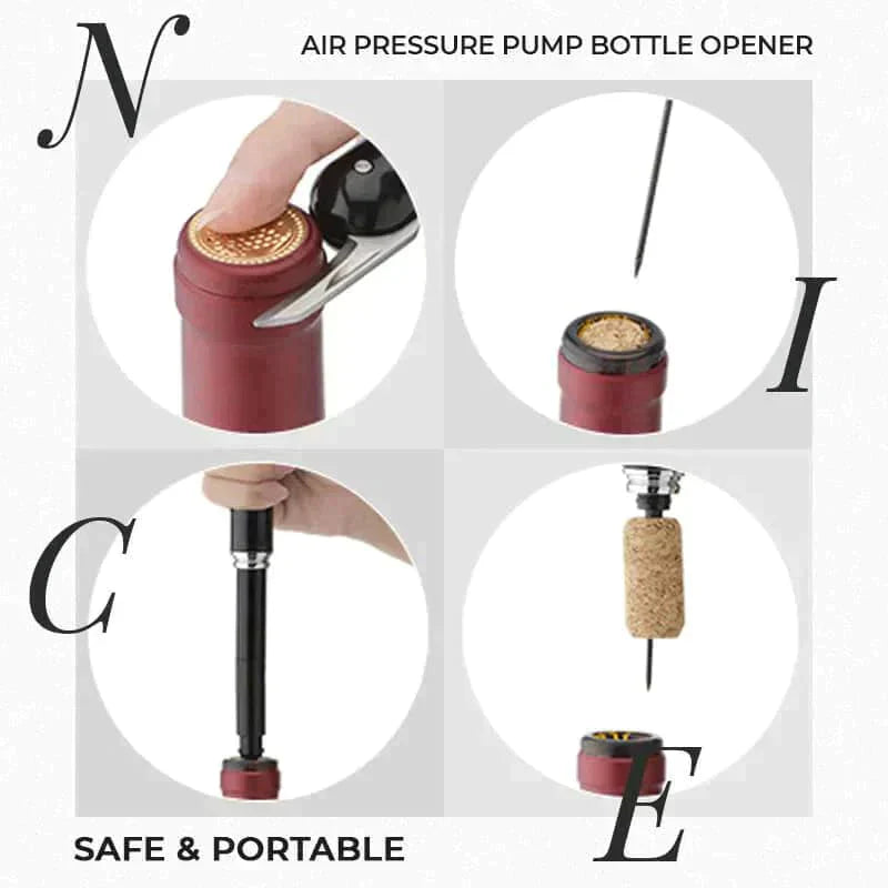 📢📢50 %  OFF !! ⏰Air Pump Bottle Cap Opener
