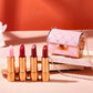 Velvet Matte Lipstick Set with Glamour Chain Pouch（50% OFF）