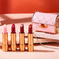 Velvet Matte Lipstick Set with Glamour Chain Pouch（50% OFF）
