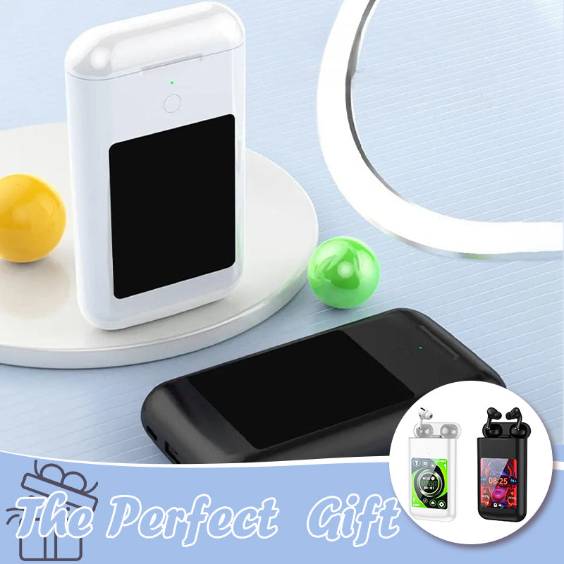 🔥Hot Sale 50% off for a limited time⏳Portable 3-in-1 Charger Multimedia Bluetooth Earbuds