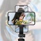 360° rotating selfie stick tripod, rechargeable smart face tracking tripod