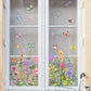 📢📢50% OFF!!⏰Colorful Floral Bouquet Window Sticker🖼️(Cut to size freely)