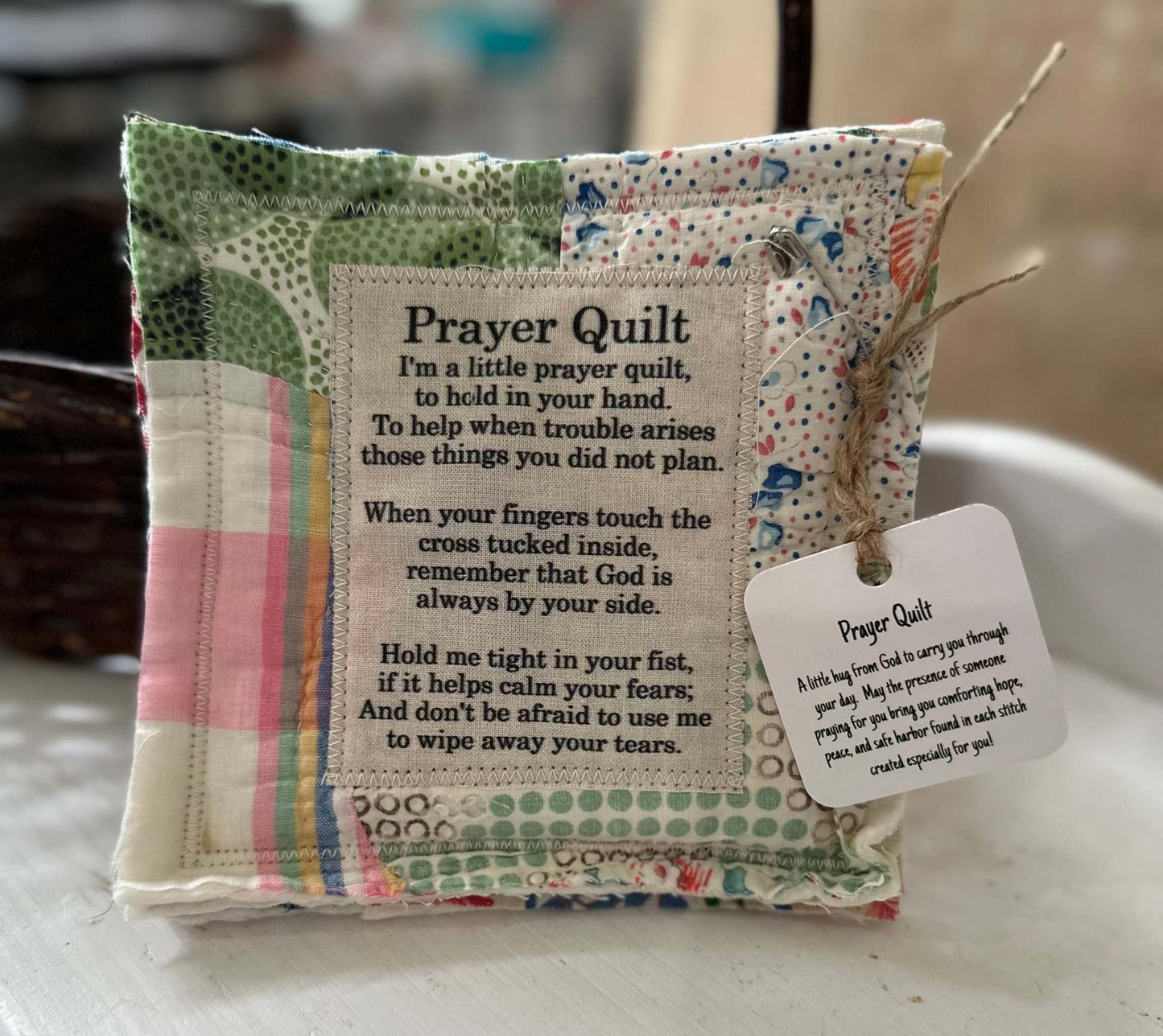 💖HOT SALE 55% OFF💖Prayer Quilt with cross inside