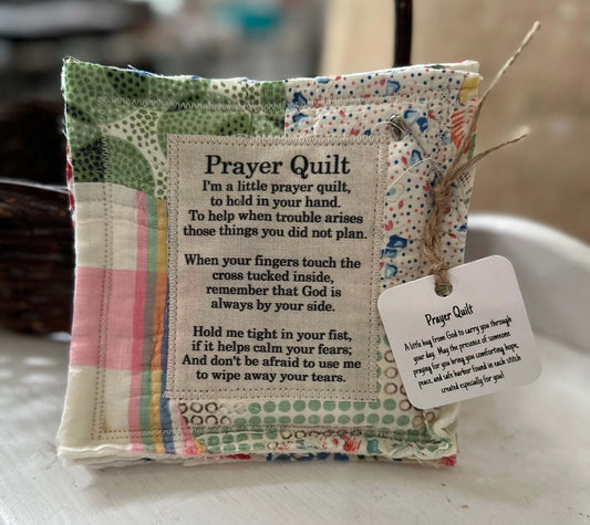 💖HOT SALE 55% OFF💖Prayer Quilt with cross inside