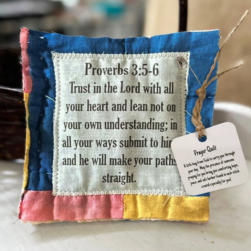 💖HOT SALE 55% OFF💖Prayer Quilt with cross inside