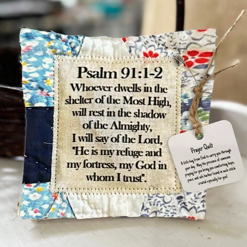 💖HOT SALE 55% OFF💖Prayer Quilt with cross inside