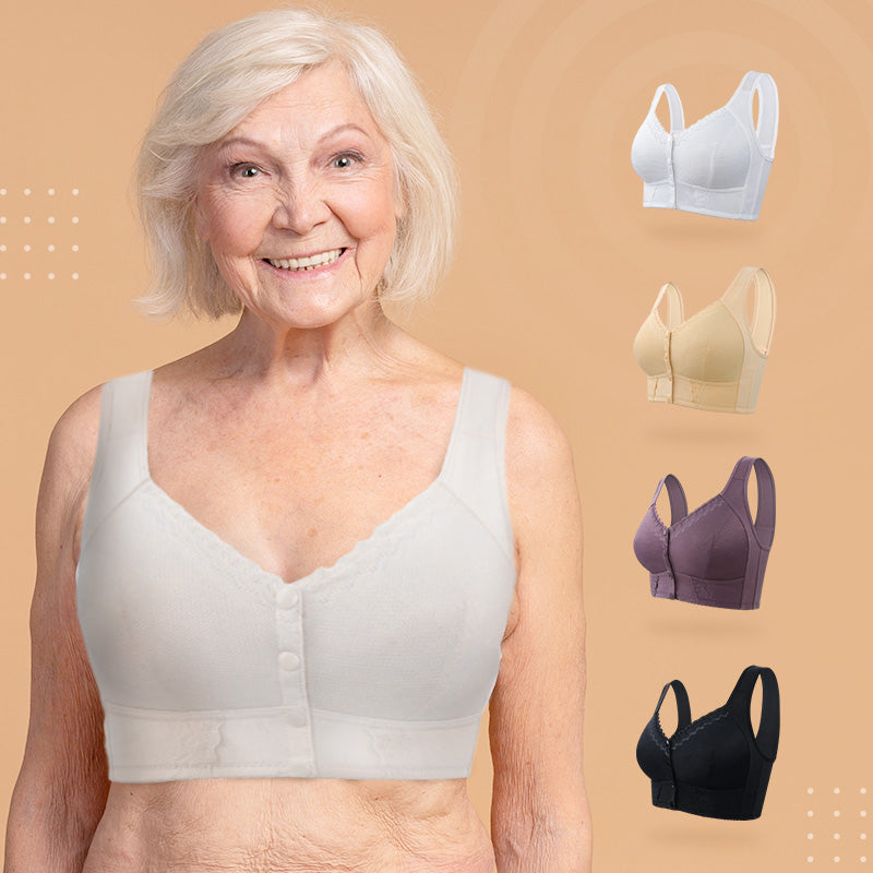 🔥BUY 1 GET 1 FREE🔥 Stretchy Front Closure Breathable Bra for Seniors