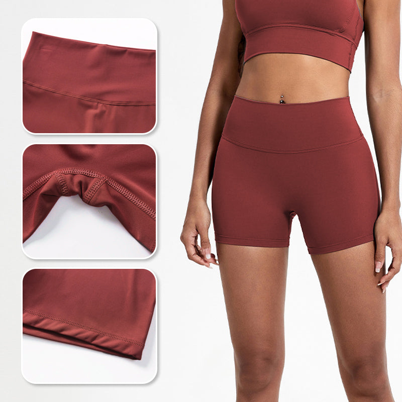 🔥Hot Sale Now 49%OFF 🩵High-Waisted Quick-Dry Yoga & Cycling Shorts