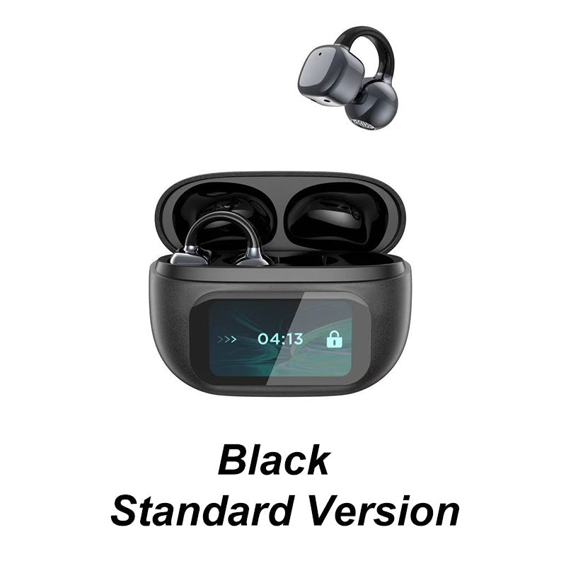 🔥HOT SALE-49% OFF 🎁Ear Clip-on Smart Color Screen Intelligent Translation Headset