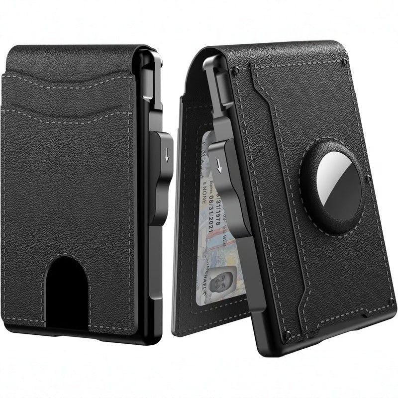 Slim Wallet Credit Card Holder with Money Clip