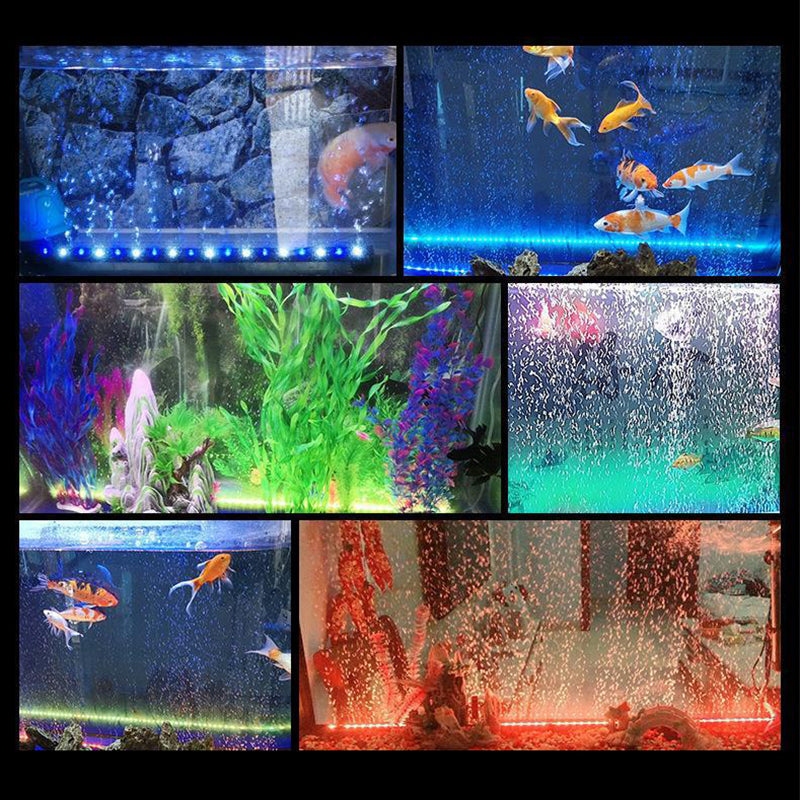 💕💕LED Aquarium Colorful Air Bubble Light