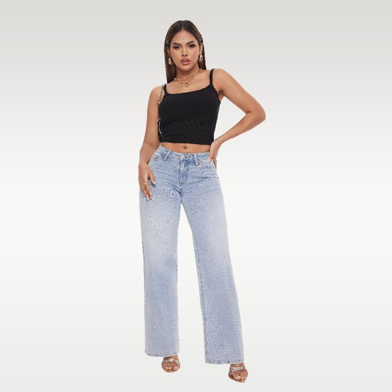 🎁 Hot Sale 50% OFF 🔥Mid-low Rise Baggy Jeans