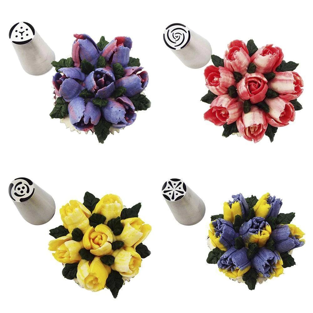🎉Hot Sale 50% OFF🍰Flower Frosting Tips Nozzles Set