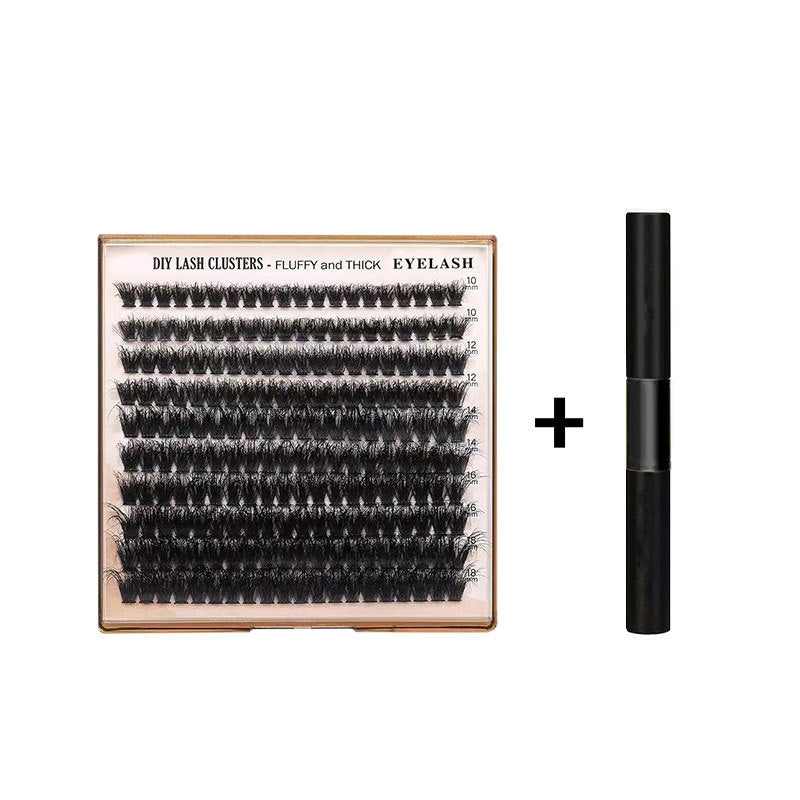 Fluffy DIY Curly Lash Clusters