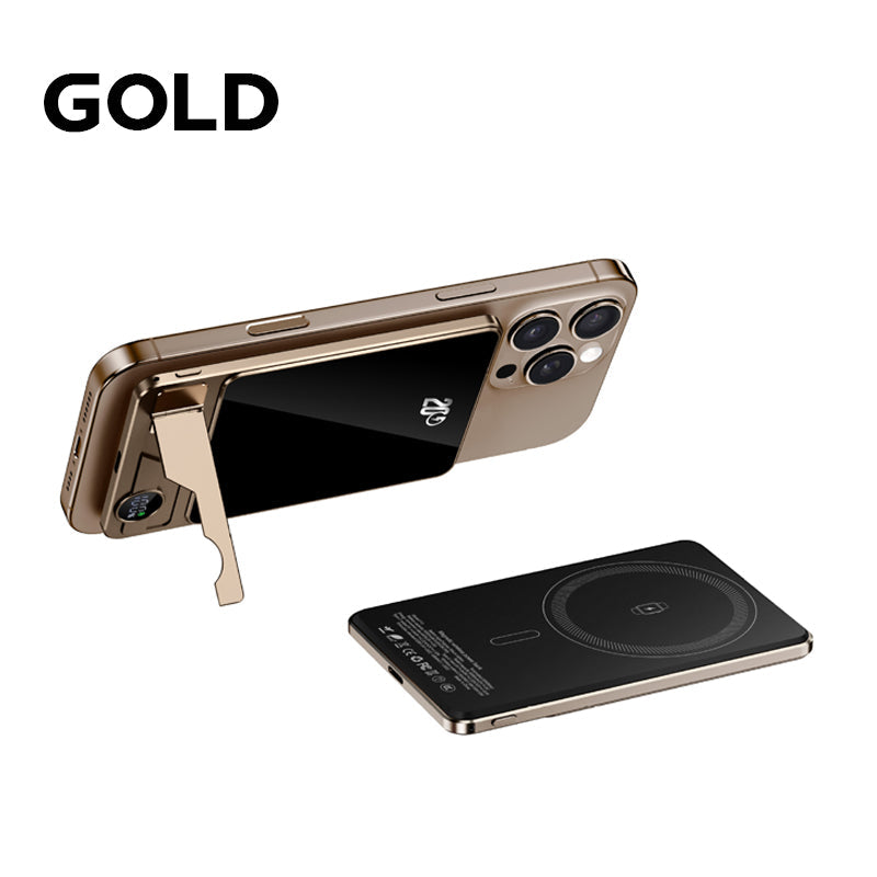 ⏳Limited time 50% discount💥Ultra Thin Magnetic Portable Charger with Stand