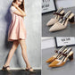 Women's Stylish Pointed Toe Chunky High-heel Sandals