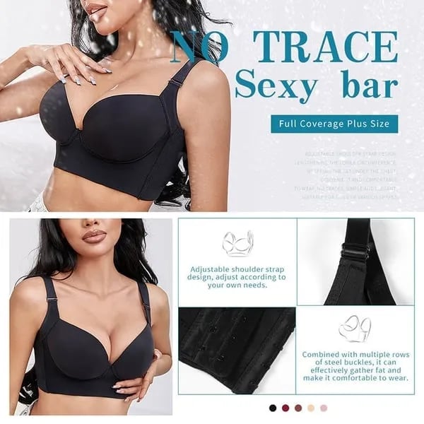 💖LAST DAY SALE 50% OFF💖Back Smoothing Bra with shapewear