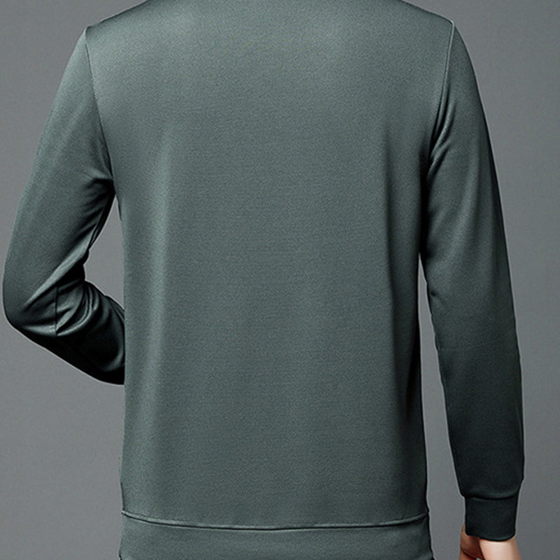 ⏳ Limited time 50% off! 💥Men's Casual Crewneck Long Sleeve Sweatshirt（The more you buy, the higher the discount）