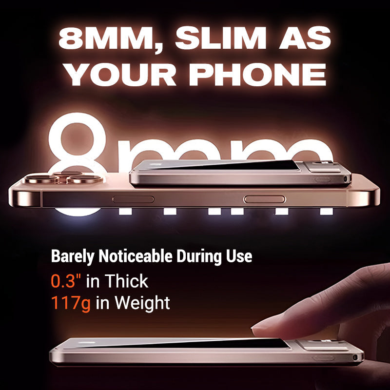 ⏳Limited time 50% discount💥Ultra Thin Magnetic Portable Charger with Stand