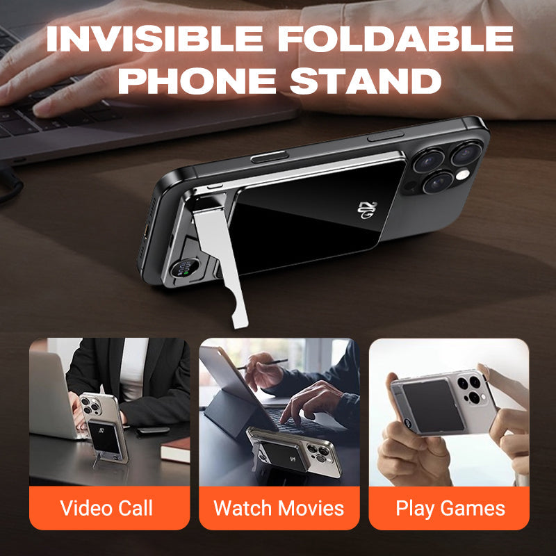 ⏳Limited time 50% discount💥Ultra Thin Magnetic Portable Charger with Stand