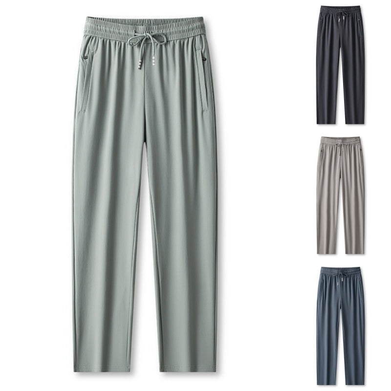 🎁2026 New Arrivals 50% OFF💖Ice Feel Quick-Dry Athletic Pants – Cooling Fabric, Loose Fit & Moisture-Wicking (M–4XL) 🌿👖