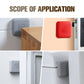 🔥2025 Hot Sale🔥No-Punch Thickened Silicone Stickers