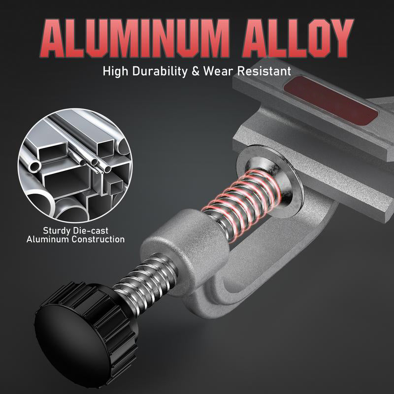 🛠️ A must for hands-on professionals! One clip and you're steady, no more fumbling!