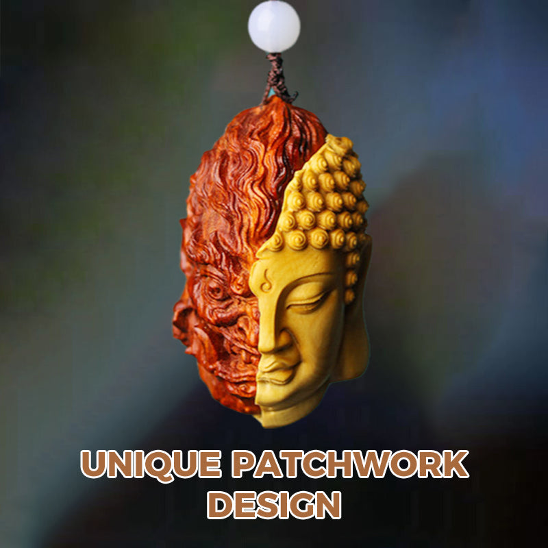 Exquisite Carved Solid Wood Patchwork Ornaments