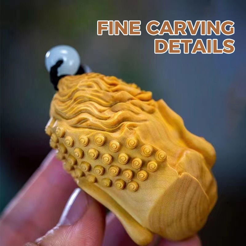 Exquisite Carved Solid Wood Patchwork Ornaments