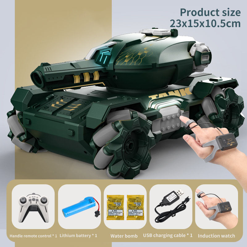 Remote Control & Gesture-Sensing Remote Control Tank Toy