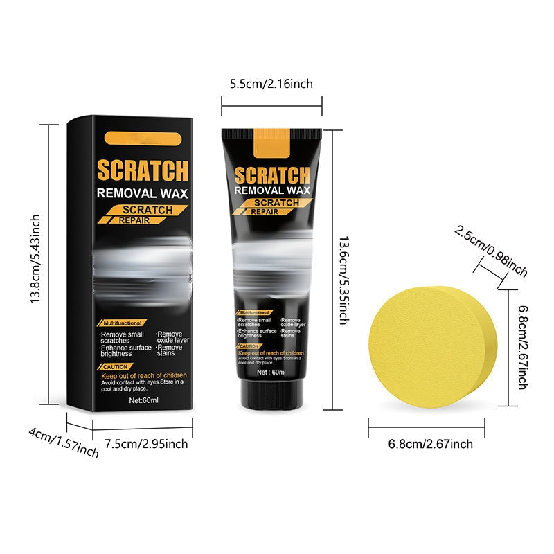💥Buy 1 Get 1 Free🔥2026 Hot Sale🔥Automotive Effective Scratch Repair & Care Wax