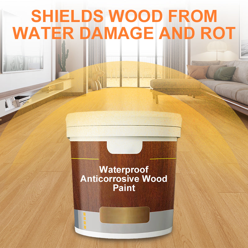 Waterproof Anticorrosive Wood Paint - Protection, Renovation, Color Change