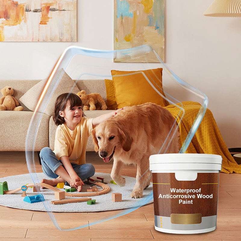 Waterproof Anticorrosive Wood Paint - Protection, Renovation, Color Change