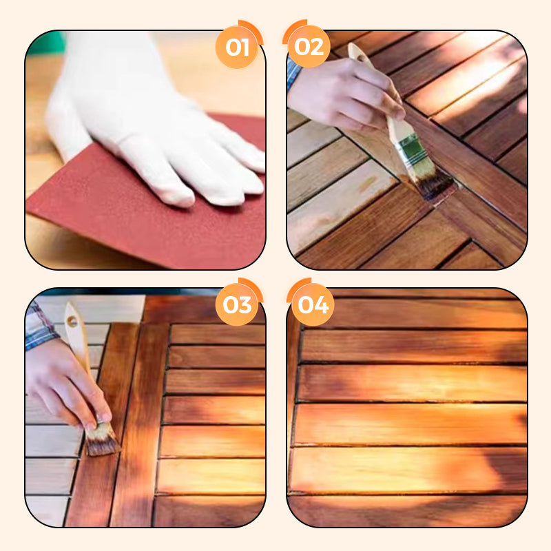 Waterproof Anticorrosive Wood Paint - Protection, Renovation, Color Change