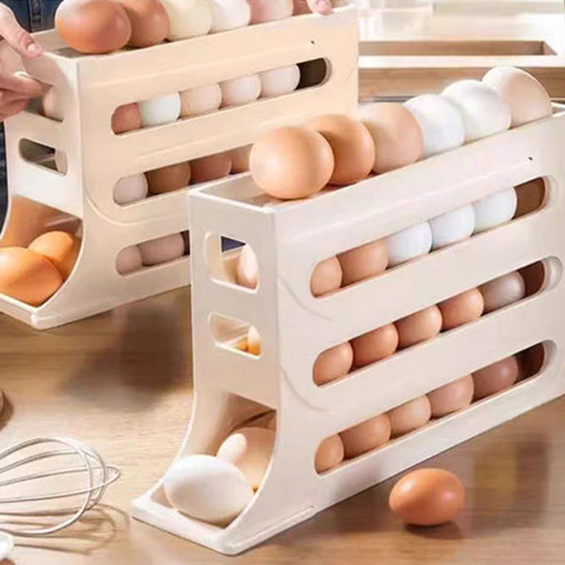 🥚4-Tier Tilted Design Egg Storage Rack