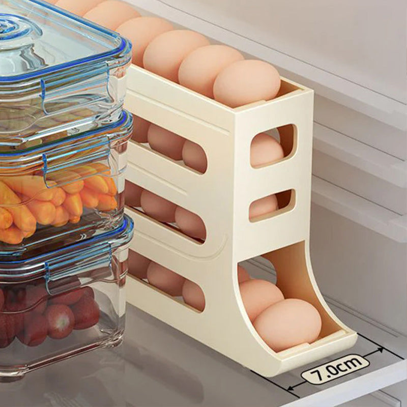 🥚4-Tier Tilted Design Egg Storage Rack