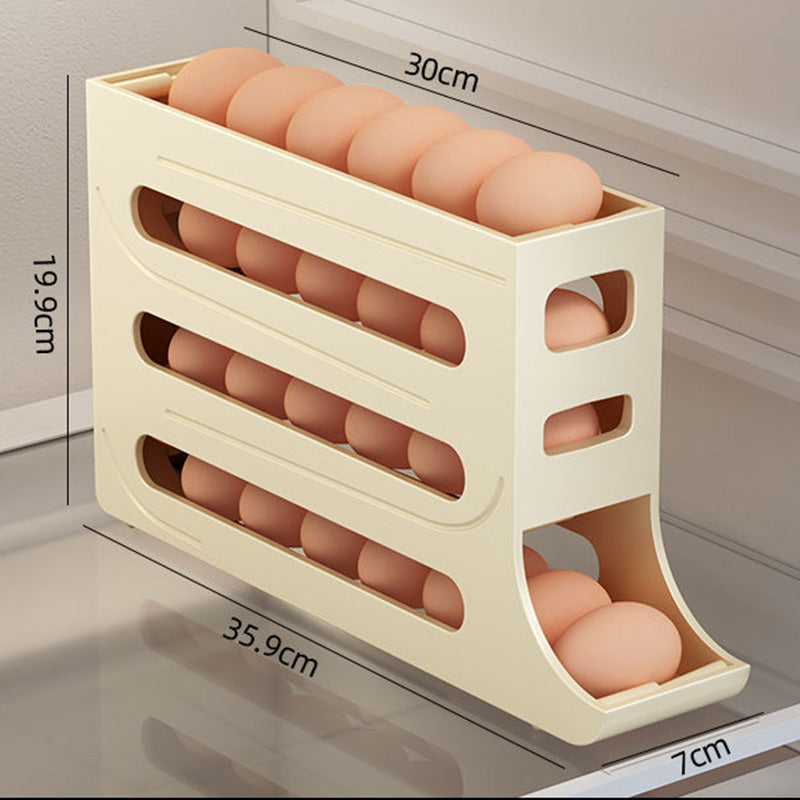 🥚4-Tier Tilted Design Egg Storage Rack