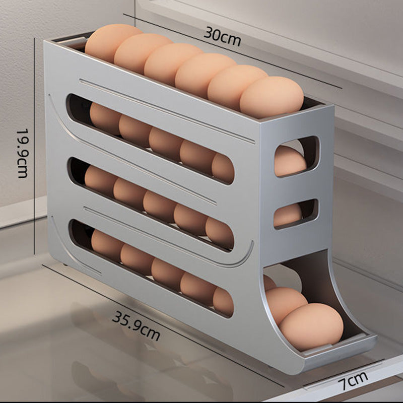 🥚4-Tier Tilted Design Egg Storage Rack
