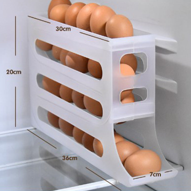 🥚4-Tier Tilted Design Egg Storage Rack
