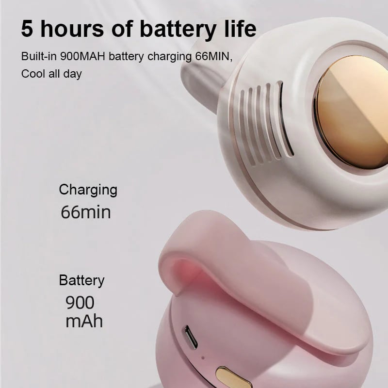 🎁Summer Big Sale-50% OFF⏳Small Whirlwind Clip Waist Neck Fan