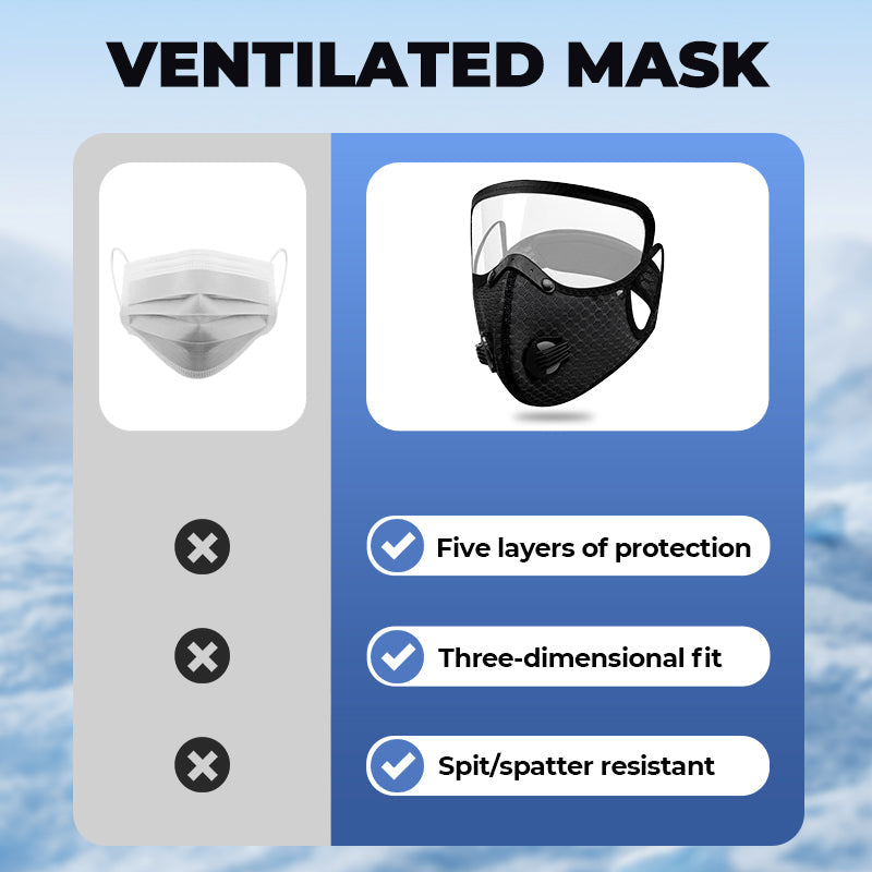 Windproof Anti-UV Motorcycle Mask & Goggles